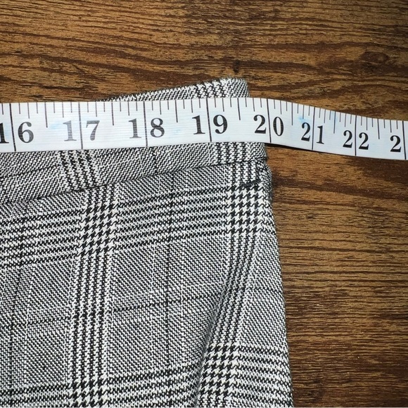 Hudson North Plus Easy Pull-On Ankle Pants Plaid Grey Academia Size 2X Trouser - Picture 12 of 15